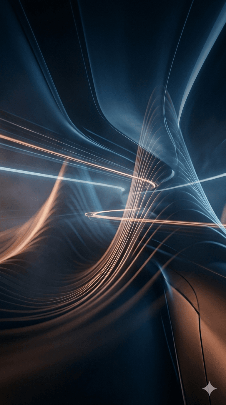 Visual abstrato para outputs multimodais